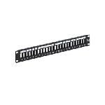 PATCH PANEL, BLANK, HD, 24-PORT, 1 RMS