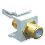 Module, F-Type, Gold Plated, 3GHZ, White