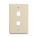 IC107F02AL - 2Port Face Almond