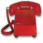 Hot line Desk Phone - Red
