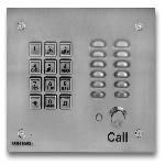 Handsfree Phone w/ Key Pad - Stainless