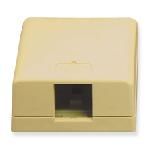 IC107SB1IV  SURFACE BOX 1PT Ivory