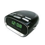 Jensen Phone Charging Dual Alarm Clock Radio