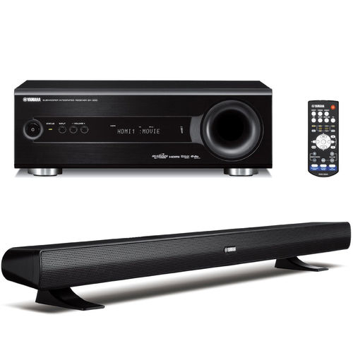 Yamaha YHTS400BL Front Surround Home Theater System