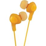 JVC HAFR6D Gumy Plus In-Ear Earbuds with Remote & Microphone (Orange)