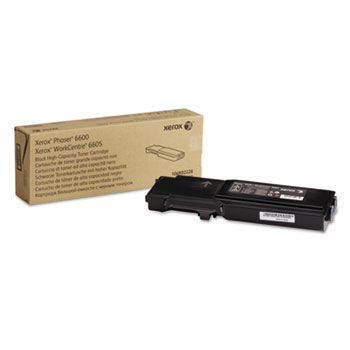 106R02228 High Capacity Toner, 8000 Page-Yield, Black