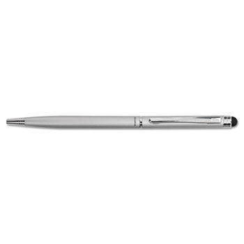 Stylus/Pen Combination, Twist Ballpoint, Silver