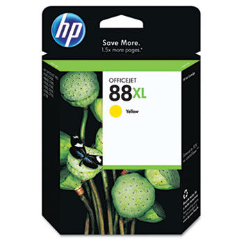 C9393AN (HP 88XL) Ink Cartridge, 1540 Page-Yield, Yellow