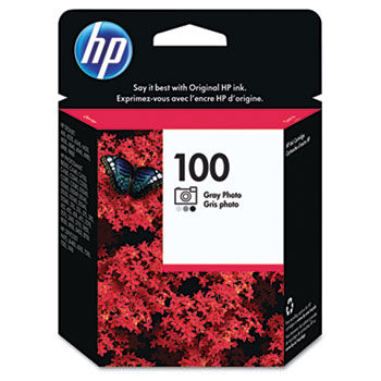 C9368AN (HP 100) Ink Cartridge, 80 Page Yield, Photo Gray