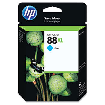 C9391AN (HP 88XL) Ink, 1700 Page-Yield, Cyan