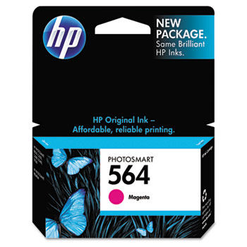 CB319WN (HP 564) Ink Cartridge, 300 Page-Yield, Magenta
