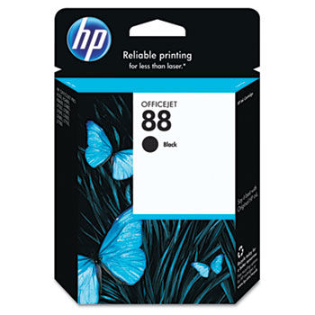 C9385AN (HP 88) Ink Cartridge, 850 Page-Yield, Black