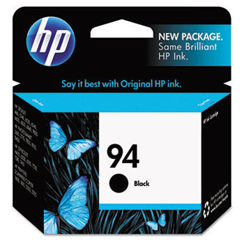 C8765WN (HP-94) Ink Cartridge, 480 Page-Yield, Black