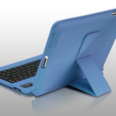 Folio Case w KB for iPad Blue