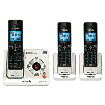 LS6425-3 DECT 6.0 Cordless Voice Announce Answering System