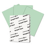 Digital Index Color Card Stock, 90 lbs., 8-1/2 x 11, Green, 250 Sheets/Pack