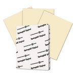 Digital Index Color Card Stock, 90 lbs., 8-1/2 x 11, Ivory, 250 Sheets/Pack