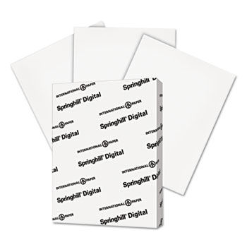 Digital Index White Card Stock, 110 lbs., 8-1/2 x 11, 250 Sheets/Pack