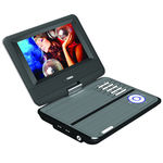 Naxa 7"" TFT LCD Swivel Screen Portable DVD Player with USB/SD/MMC Inputs