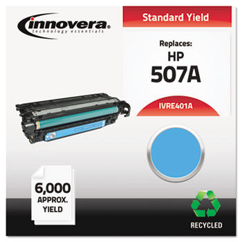 Remanufactured CE401A (M551) Toner, 6000 Page-Yield, Cyan