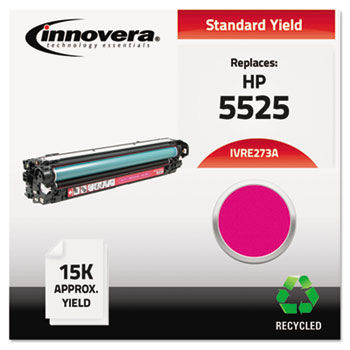 Remanufactured CE273A (5525) Toner, 15000 Page-Yield, Magenta