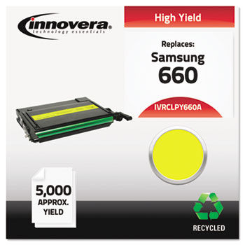 Remanufactured CLP-Y660A  (660) Toner, 5000 Page Yld, Yellow