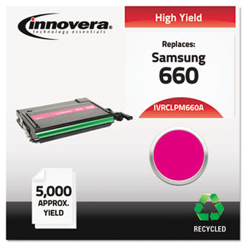 Remanufactured CLP-M660A (660) Toner, 5000 Page-Yield, Magenta