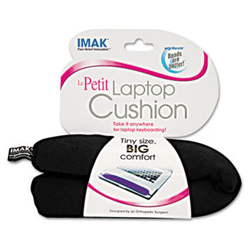 Le Petit Laptop Wrist Cushion, Black