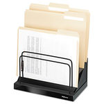 Step File, Six 1"" Sections, 11 1/0 x 7 1/10 x 10 1/2, Black Pearl