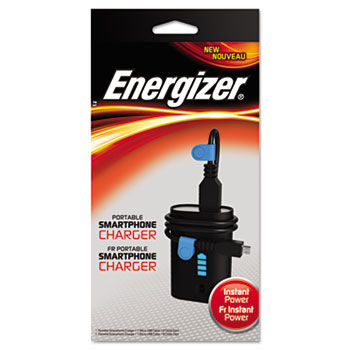 Portable Smartphone Charger, USB/Micro USB