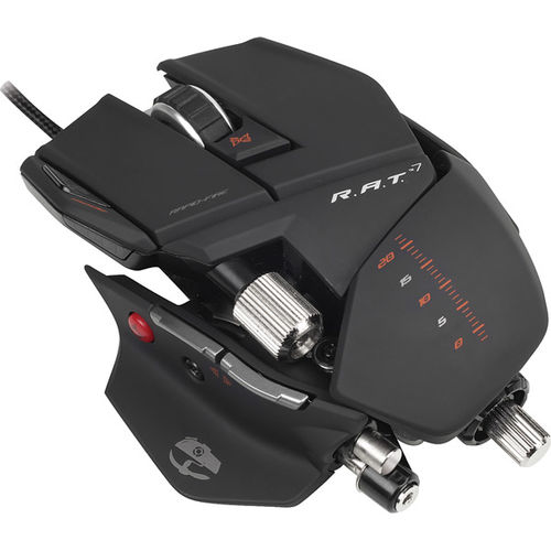 R.A.T. 7 Gaming Mouse for PC and Mac - Matte Black