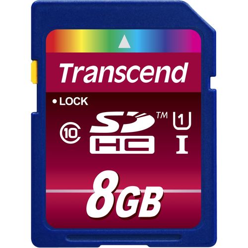 SECURE DIGITAL, 8GB SDHC CL10, UHS-I