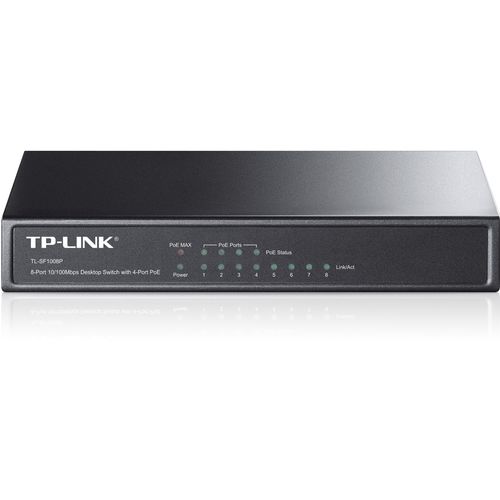 8-Port 10/100M Desktop POE Switch