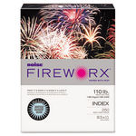 FIREWORX Colored Cover Stock, 110 lbs, 8-1/2 x 11, Bottle Rocket Blue, 250 Shts