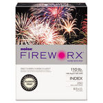 FIREWORX Colored Cover Stock, 110 lbs., 8-1/2 x 11, Flashing Ivory, 250 Sheets