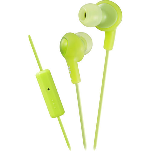 Gumy PLUS In-Ear Headphones with Remote and Mic-Green