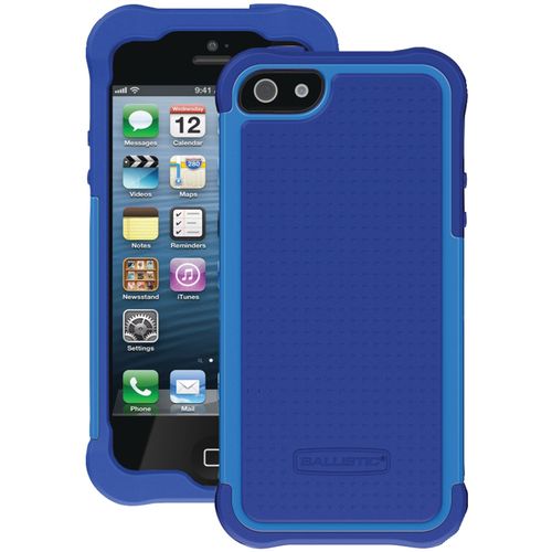 BALLISTIC SG0926-M775 iPhone(R) 5/5S SG Case (Navy Silicone/Navy/Cobalt PC)