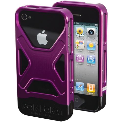ROKFORM 370429 iPhone(R) 4/4S Rokbed Fuzion Cover (Purple)