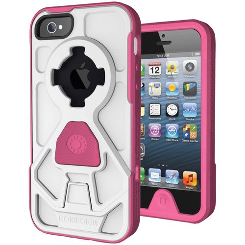 ROKFORM 430844 iPhone(R) 5 RokShield v3 Case Kit (Pink/White)