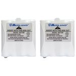 Pair of Rechargeable Batteries for