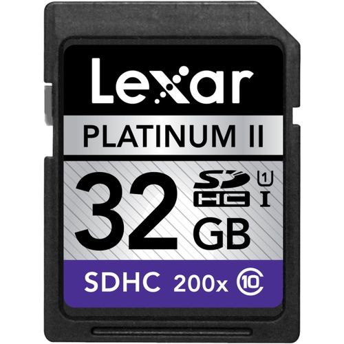 32GB Platinum II 200x SDHC Class 10