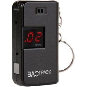 Keychain Breathalyzer in Black w/