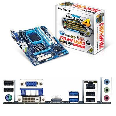 760G Chipset AM3 Socket uATX