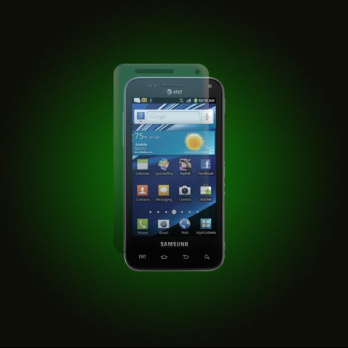 XO Skins Clear Screen Protector For Samsung Captivate Glide With Anti-Scratch, Anti-Fingerprint Proof Protection