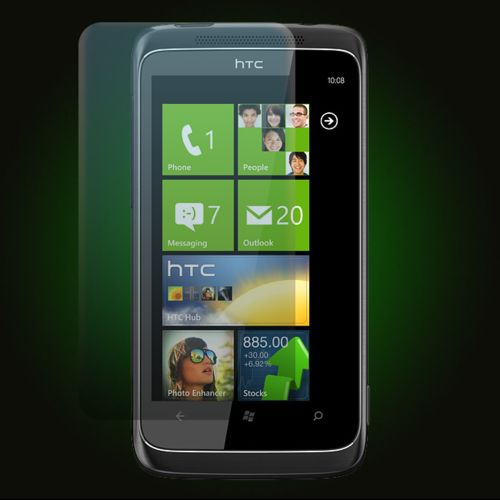 XO Skins Clear Screen Protector For HTC Trophy 4G With Anti-Glare, Anti-Fingerprint Proof Protection