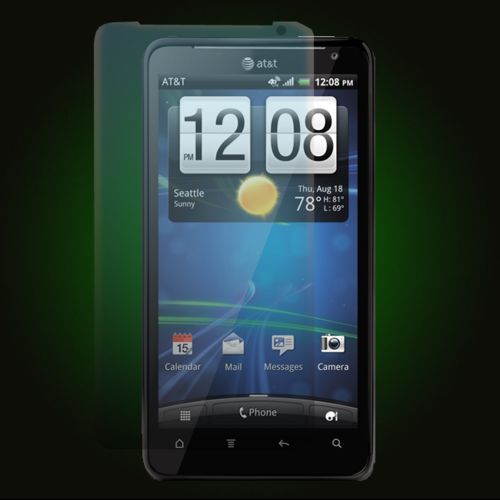 XO Skins Clear Screen Protector For HTC Vivid With Anti-Glare, Anti-Fingerprint Proof Protection