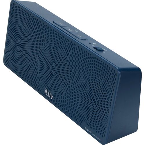 ILUV ISP202BLU MobiTour Portable Bluetooth(R) Stereo Speaker (Blue)