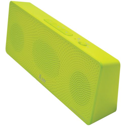 ILUV ISP202GRNN MobiTour Portable Bluetooth(R) Stereo Speaker (Green)