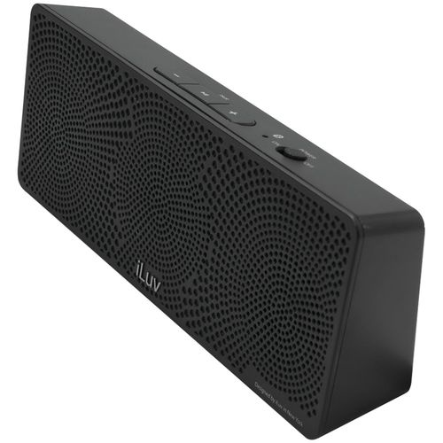 ILUV ISP202BLK MobiTour Portable Bluetooth(R) Stereo Speaker (Black)