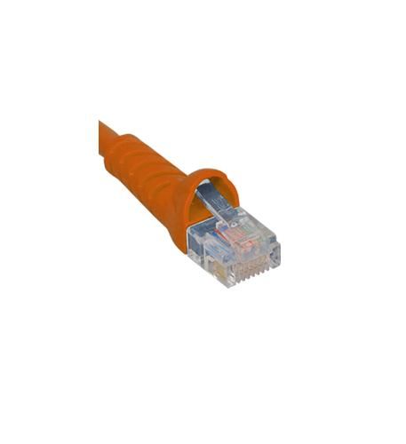 PATCH CORD, CAT 6, MOLDED BOOT, 7' OR